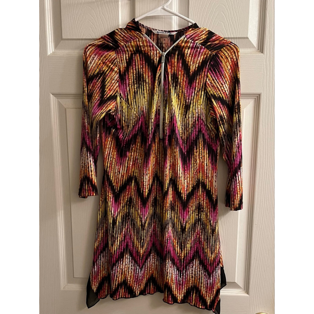 NYGARD~ABSTRACT TUNIC~SM